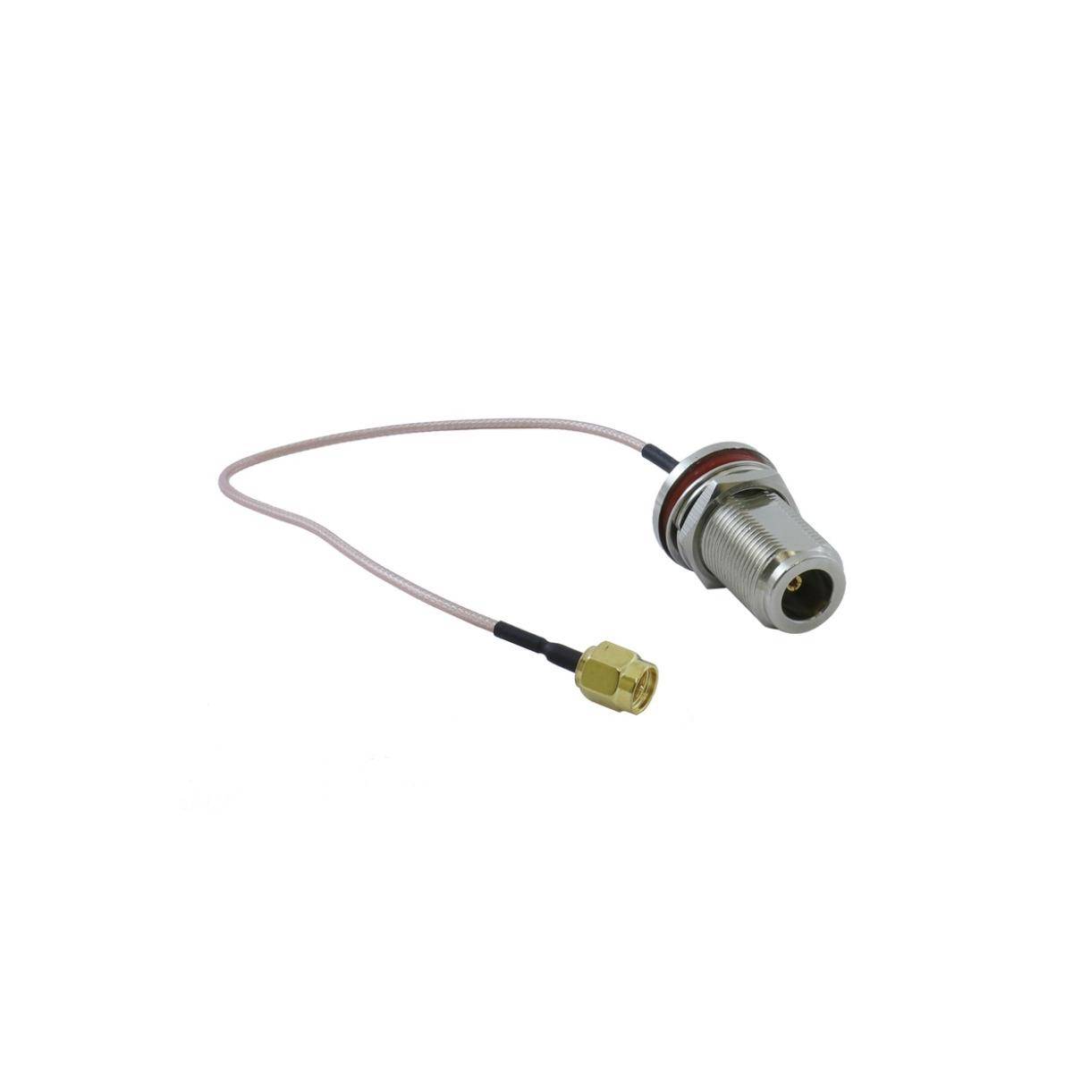 PIGTAILS NF - SMA R/A PLUG 20C - Pigtail N-Buchse zu SMA R/A, 20 cm