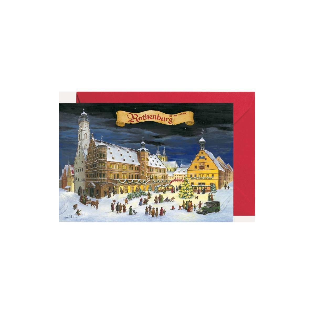 2282 - Miniadventskalender "Rothenburg"
