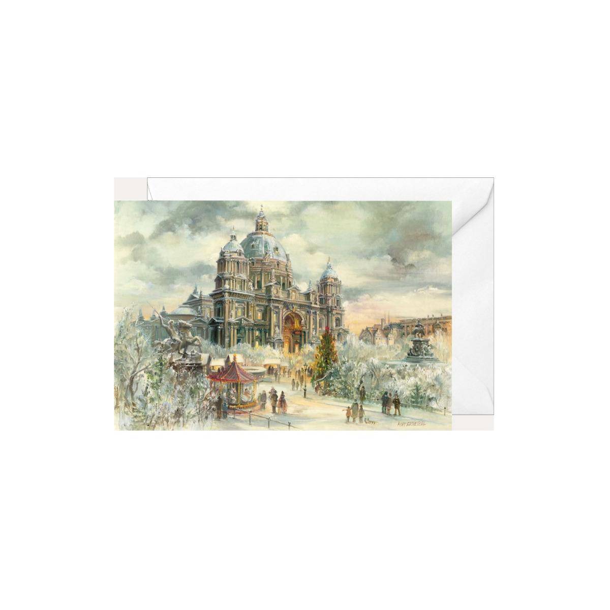 2630 - Weihnachtsklappkarte "Berliner Dom"