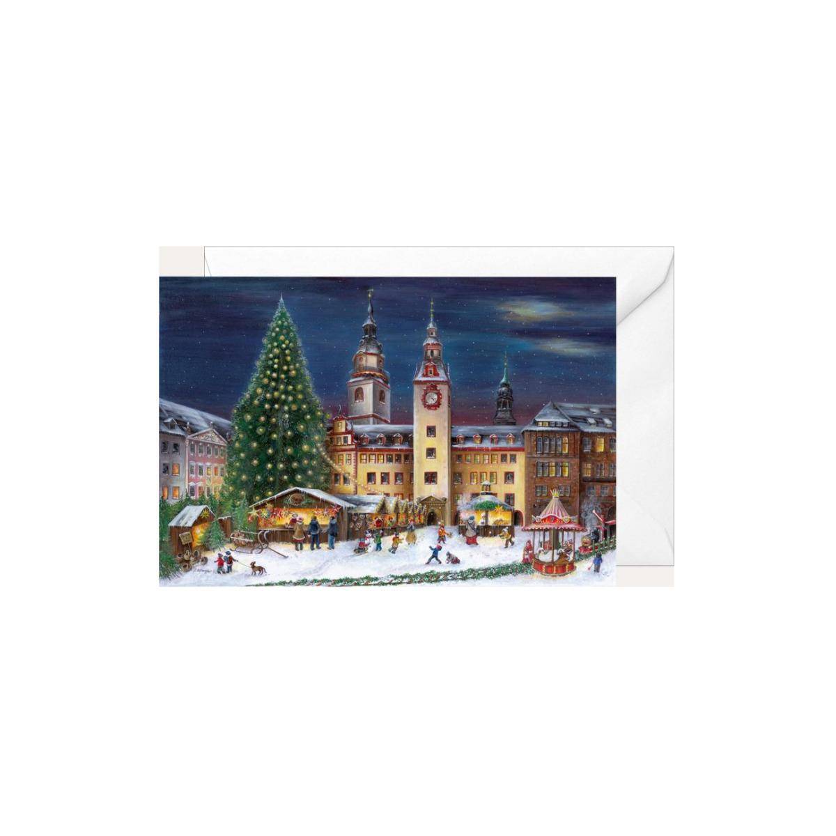 2771 - Weihnachtsklappkarte "Chemnitz"