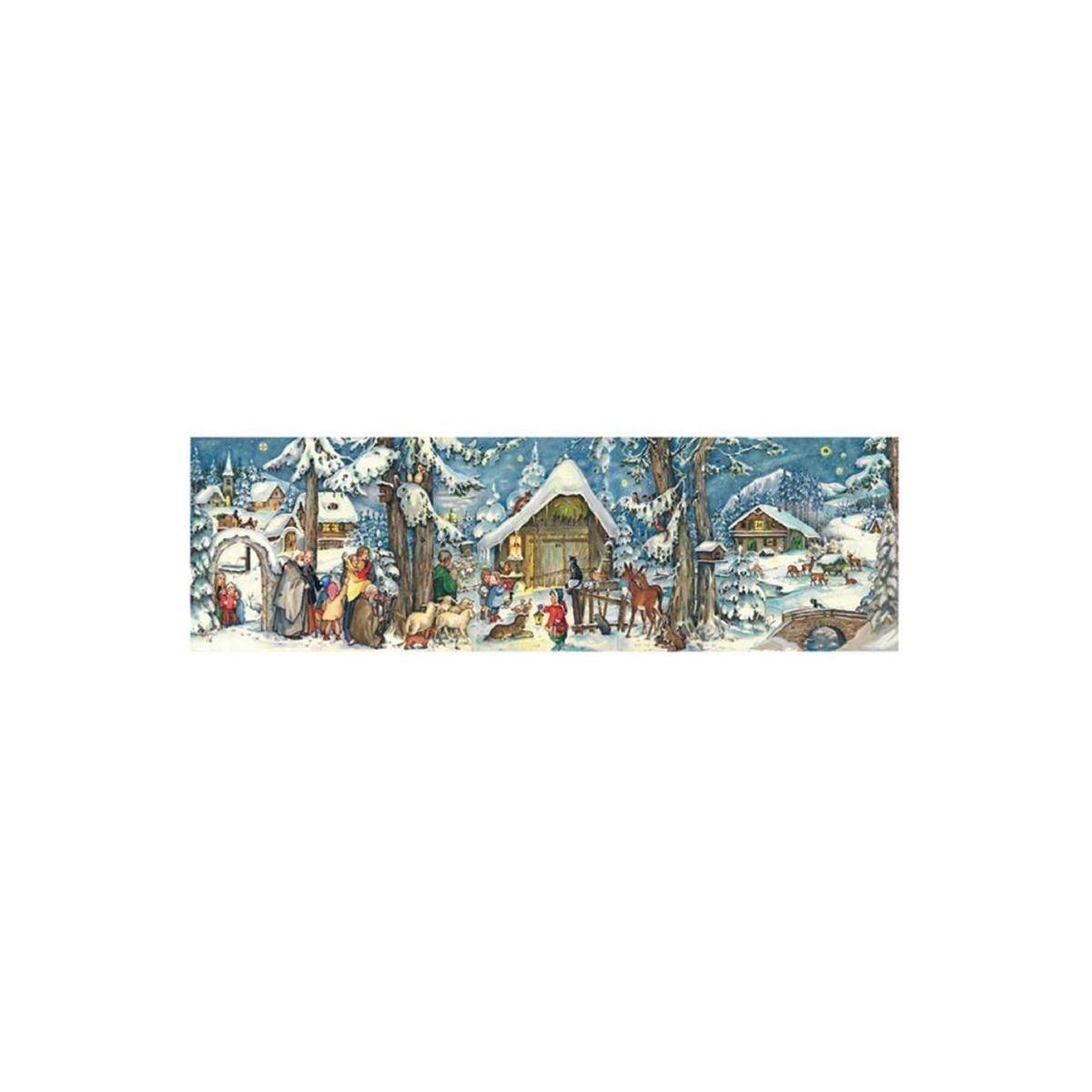 205 - Panorama-Adventskalender "Winter im Wald"