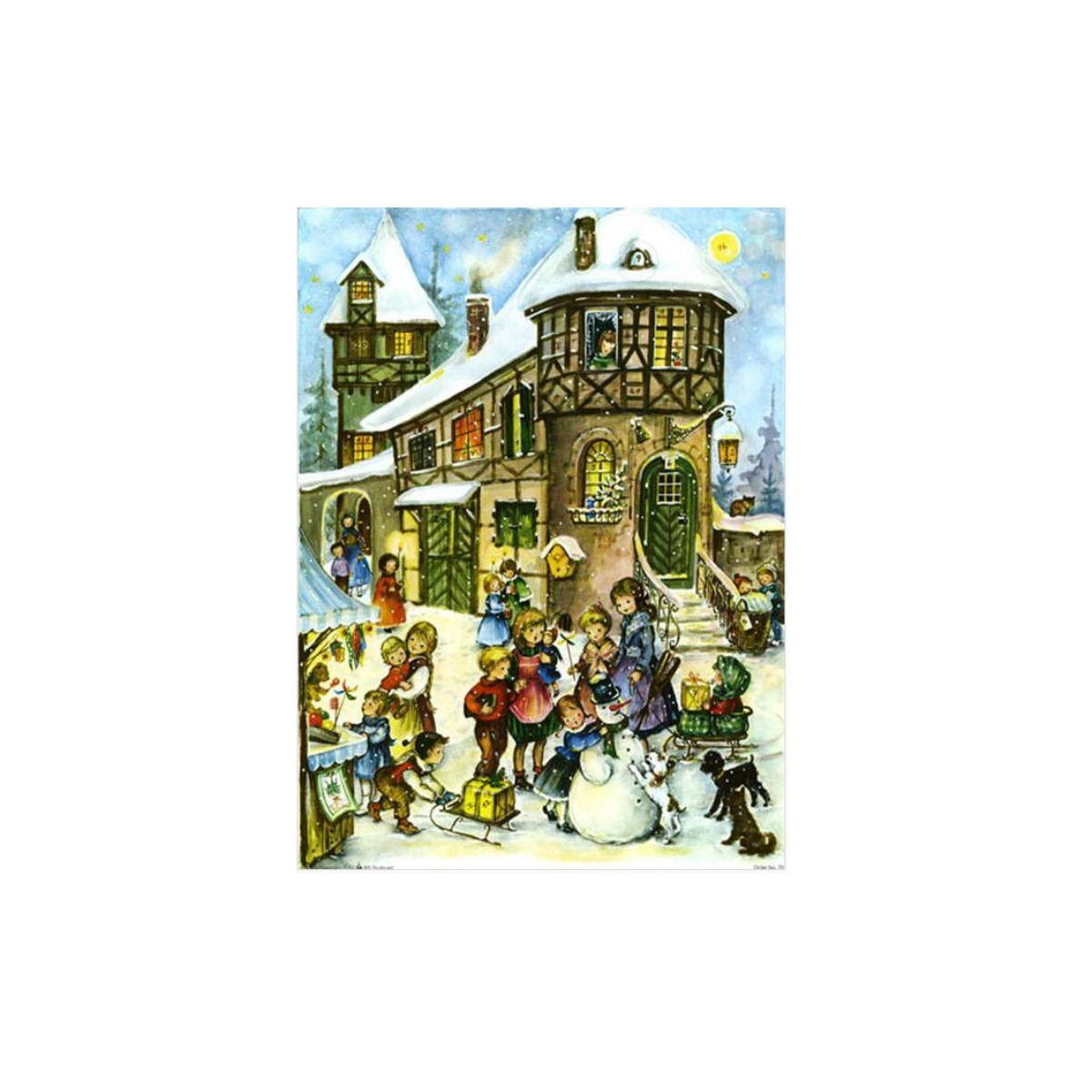 701 - Adventskalender - Schneemann bauen