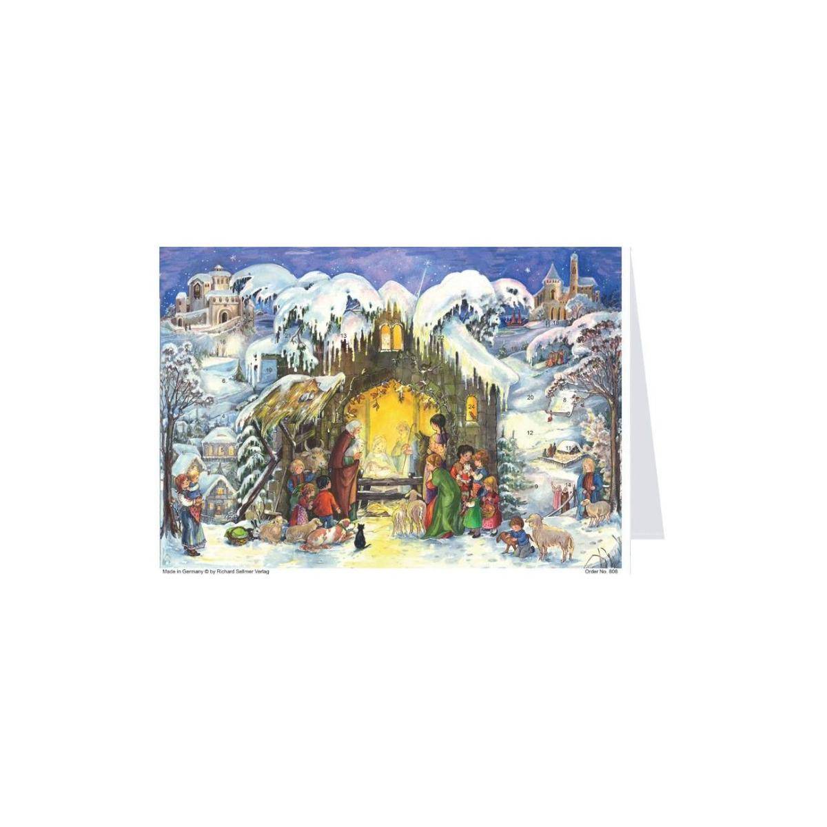 40557 - Mini-Adventskalender - An der Krippe