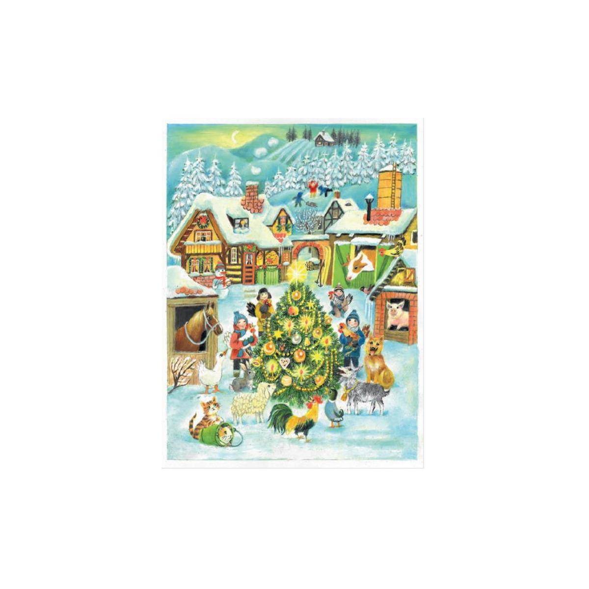 70122 - Adventskalender - Tannenbaum