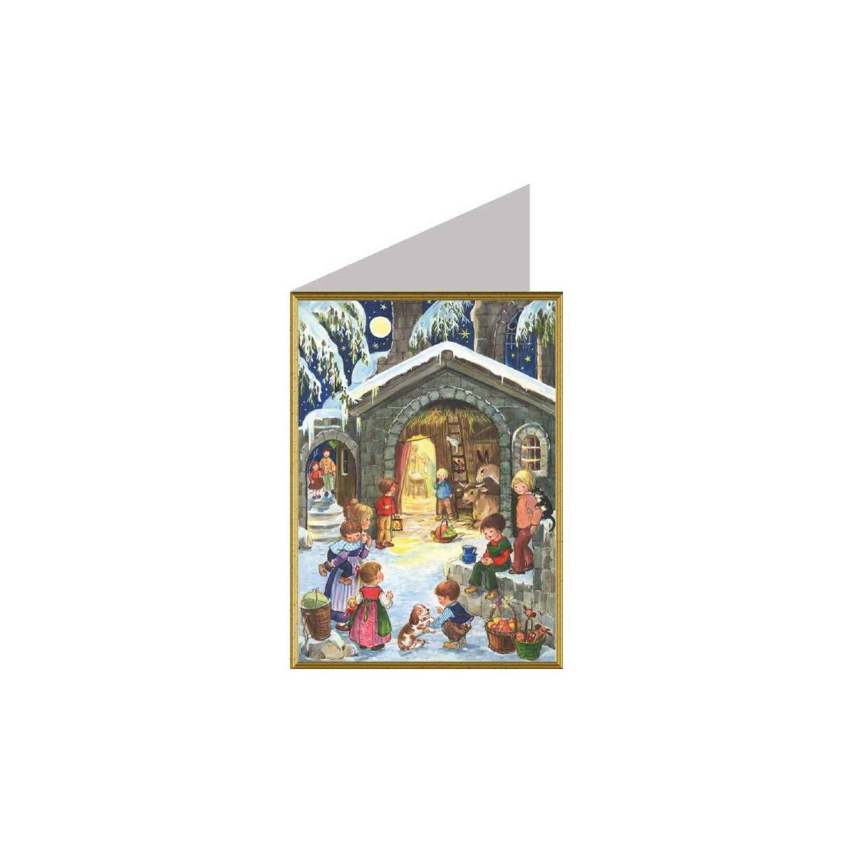 99024 - Weihnachtskarte - Jesu Geburt