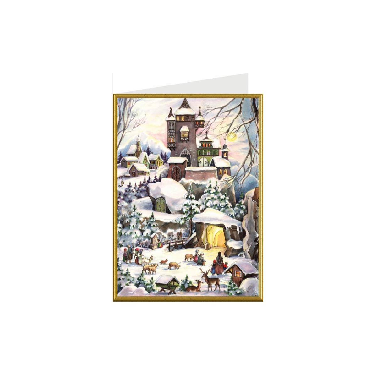 99077 - Weihnachtskarte - Alte Burg