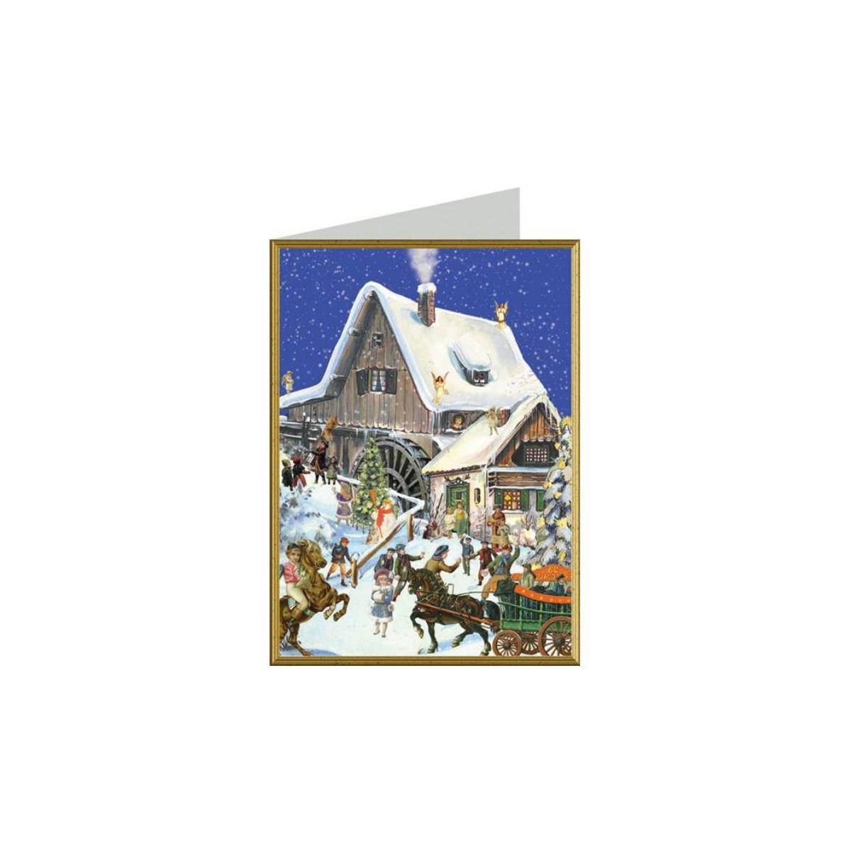 99117 - Weihnachtskarte - Wassmermühle