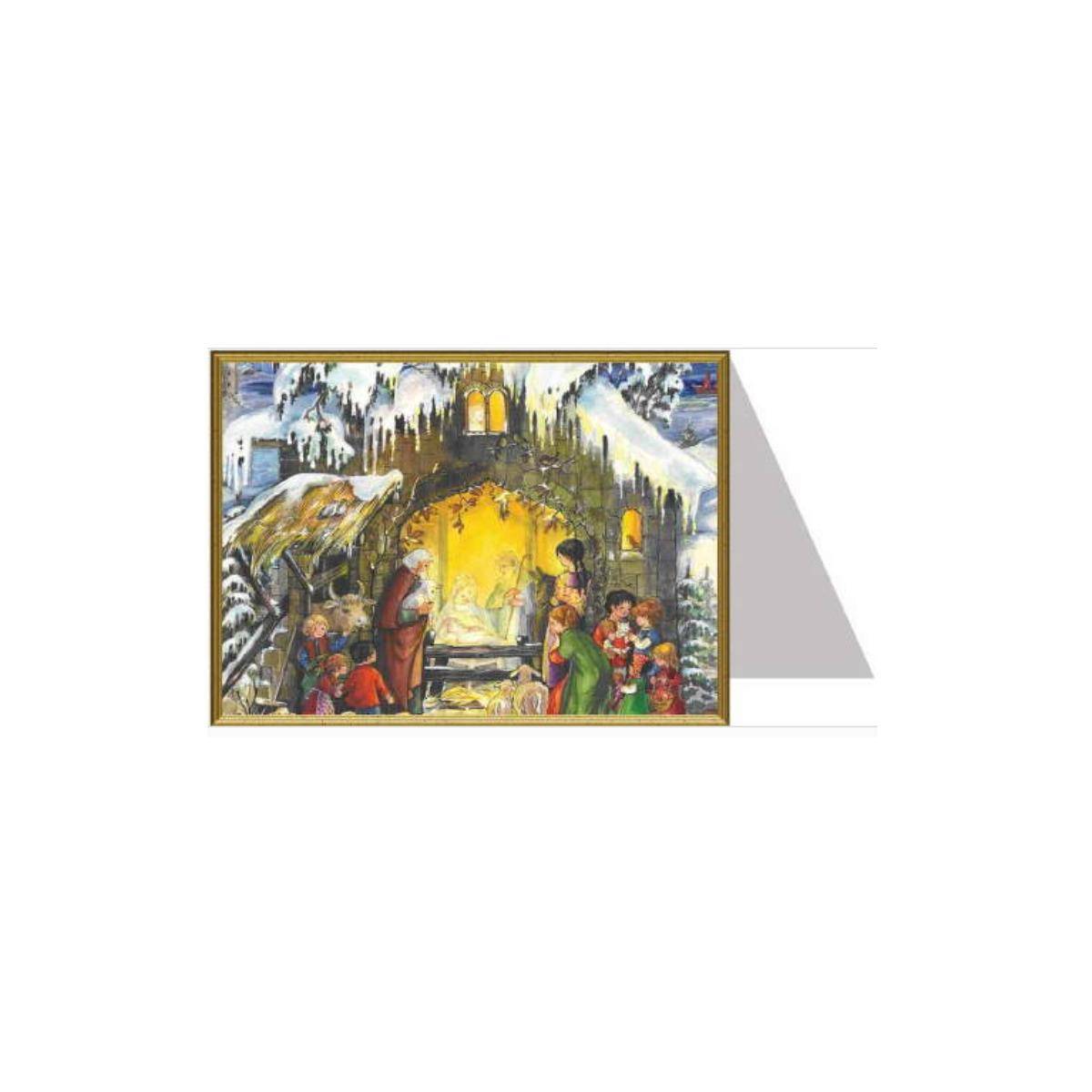 99557 - Weihnachtskarte - Maria und Joseph