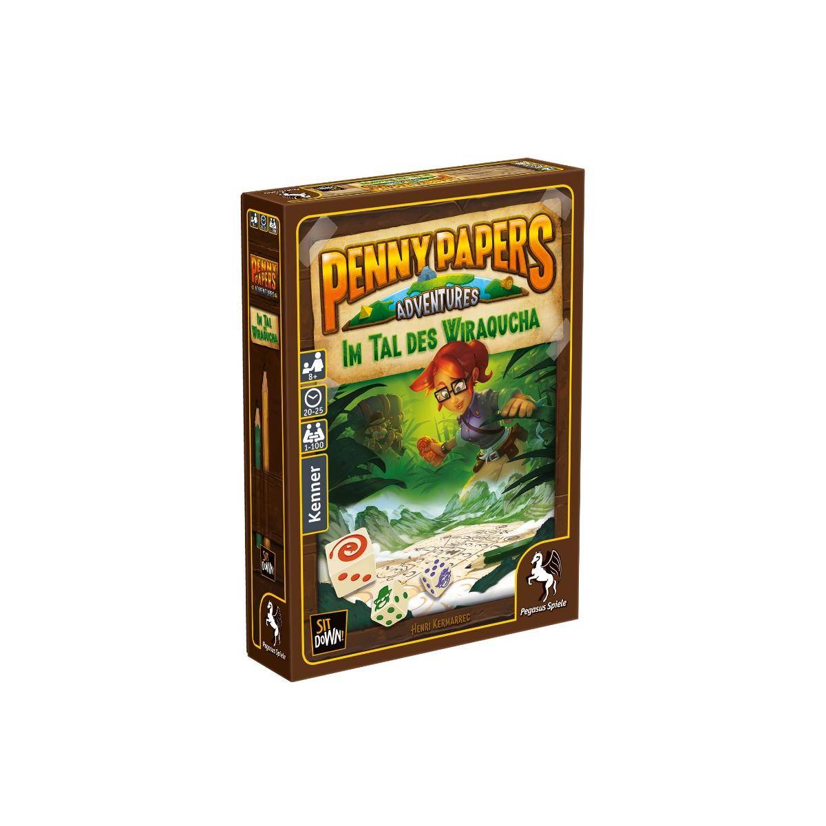 17652G - Penny Papers Adventures: Im Tal des Wiraqucha, ab 8 Jahre (DE-Ausgabe)