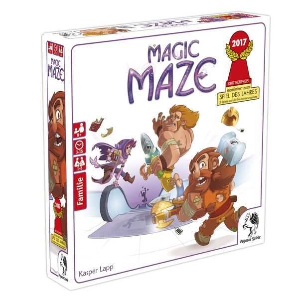 Pegasus Spiele 57200G Magic Maze Brettspiele, Bunt Neu & OVP