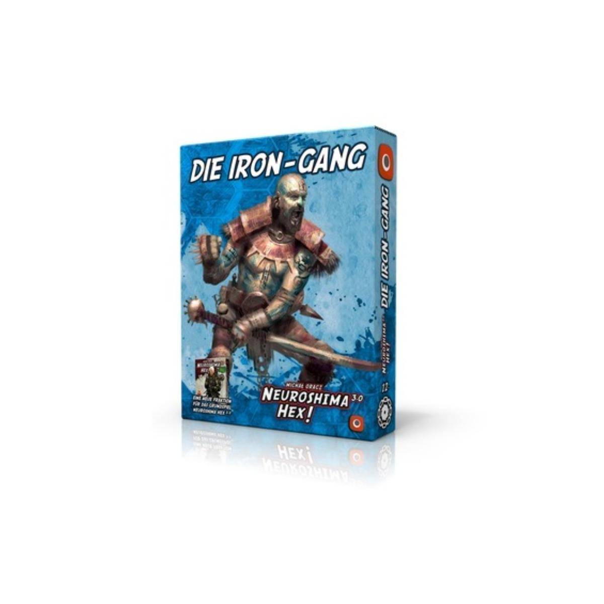 POP01008 - Neuroshima Hex! 3.0: Die Iron-Gang (DE Ausgabe), Erweiterung, 1-4 Spieler, ab 8 Jahren