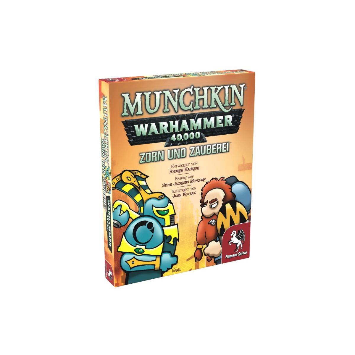 17017G - Warhammer 40.000: Zorn und Zauberei - Munchkin (Erweiterung, DE-Ausgabe)