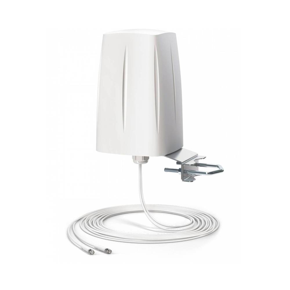 QuWireless AOLM2 4G / LTE Rundstrahlantenne - 4dBi, 2x2 MIMO, IP67, 5m / SMA