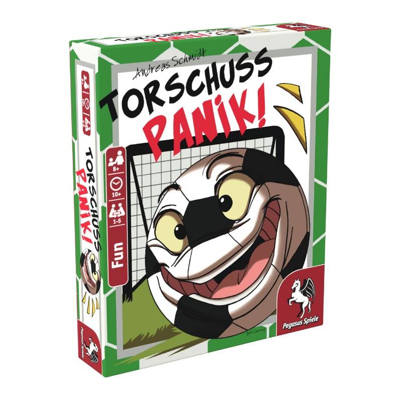20043G - Torschuss-Panik!, Bierdeckelspiel, 1-5 Spieler, ab 8 Jahren (DE-Ausgabe)