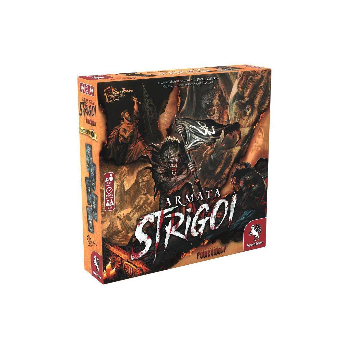 57700G - Armata Strigoi - Das Powerwolf Brettspiel, für 2 bis 5 Spieler ab 14 Jahren