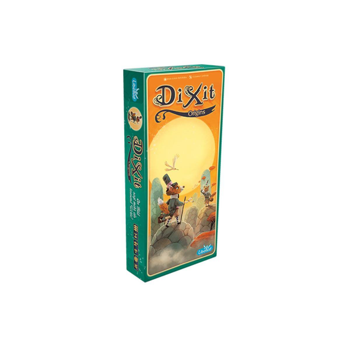 002457 - Dixit 4 - Origins, Kartenspiel Erweiterung, 3-6 Spieler, ab 8 Jahren (DE-Ausgabe)