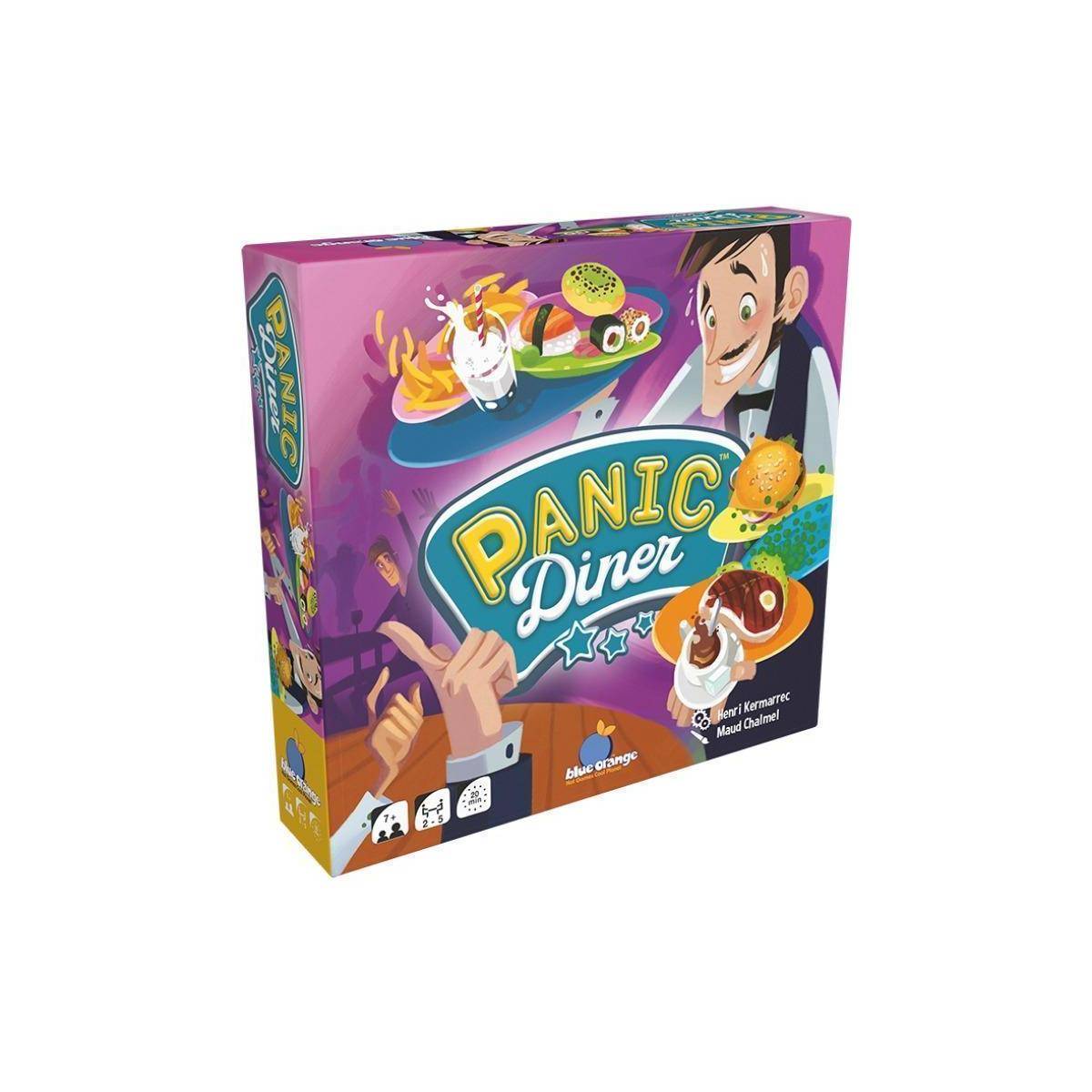 BLOD0070 - Panic Diner - Kartenspiel, für 2 bis 5 Spieler, ab 7 Jahren