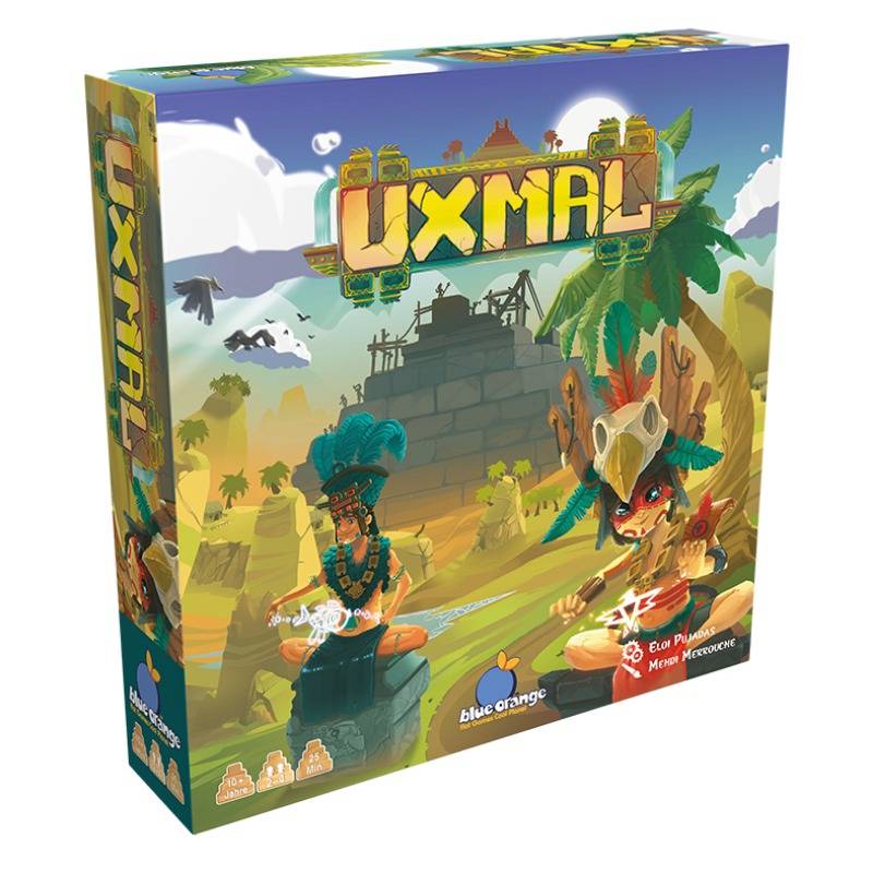 BLOD0059 - Uxmal, Brettspiel, 2-4 Spieler, ab 10 Jahren (DE-Ausgabe)