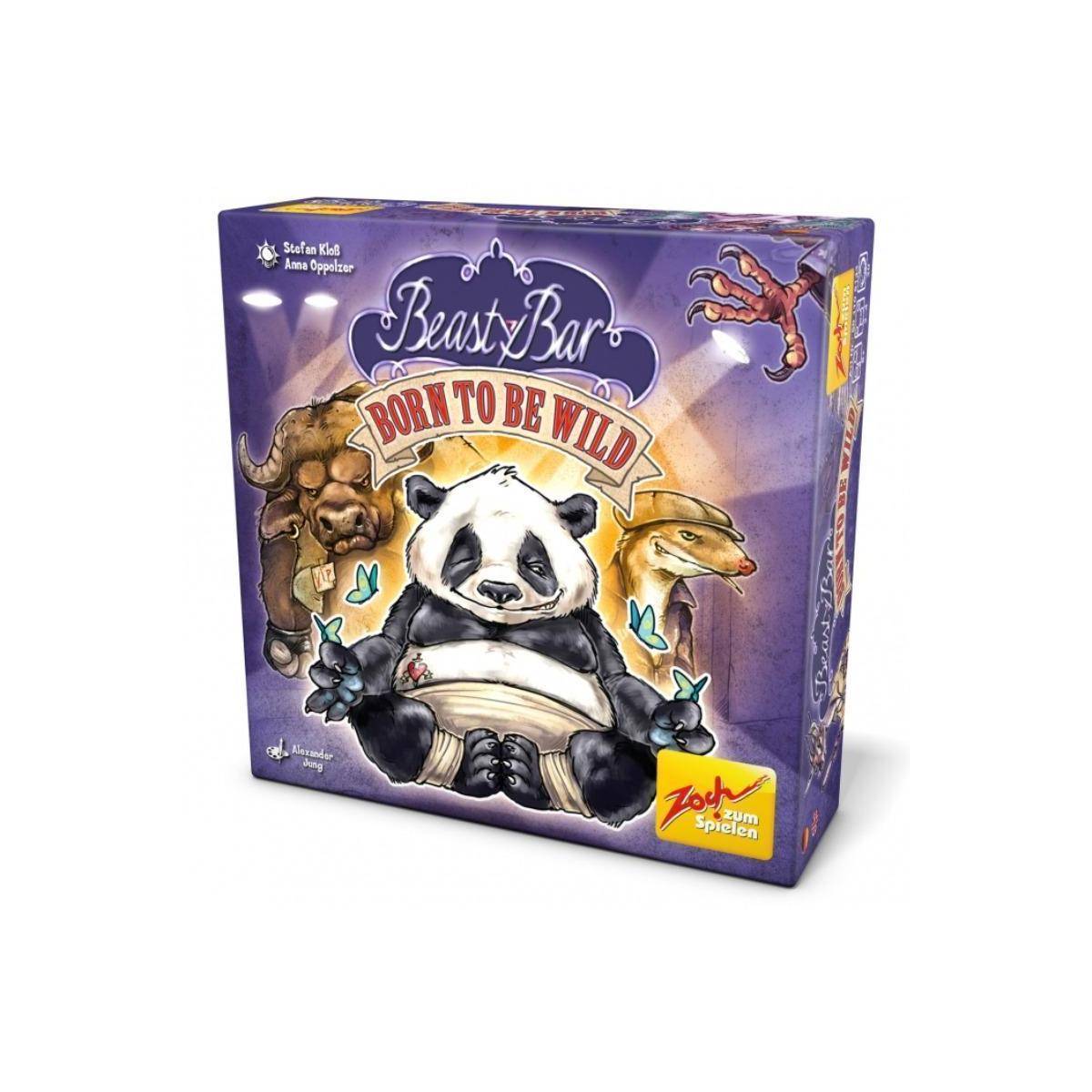 ZOC05143 - Beasty Bar - Born to be Wild, Kartenspiel, für 2-4 Spieler, ab 8 Jahren