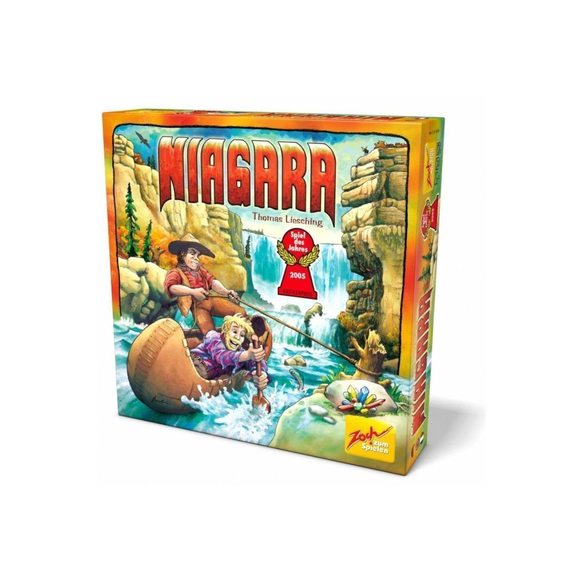ZOC24900 - Niagara, Brettspiel, 3-5 Spieler, ab 8 Jahren (DE-Ausgabe)