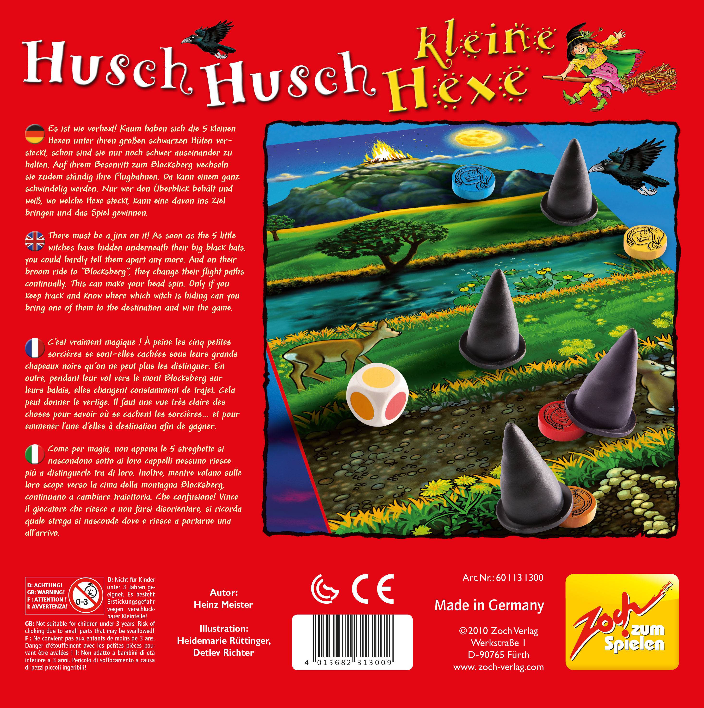Zoch 601131300 Husch Husch kleine Hexe