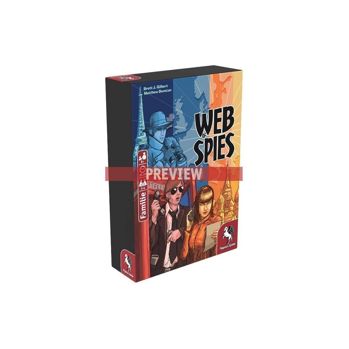 51224G - Spy Connection, Brettspiel, für 2-4 Spieler, ab 8 Jahren