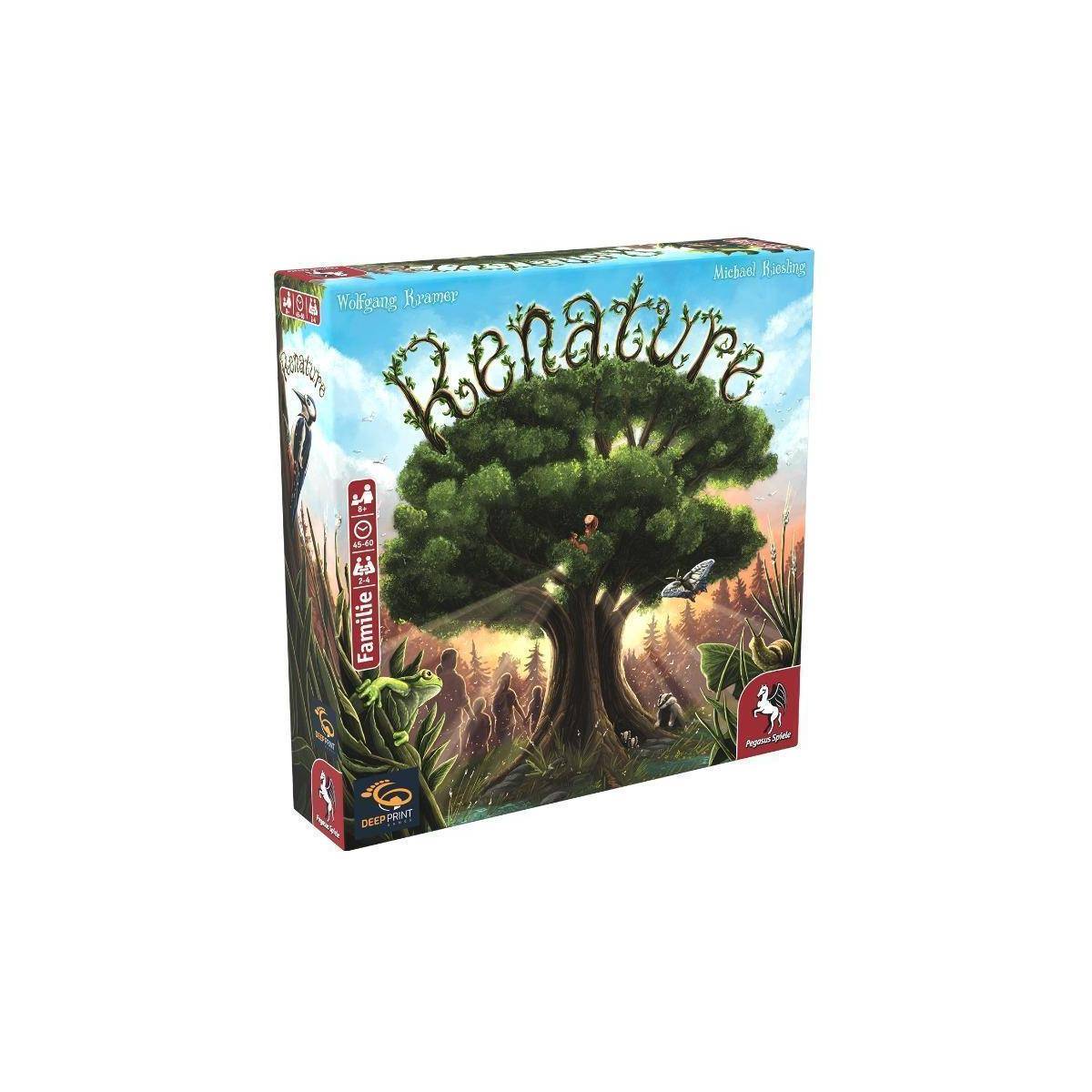 57800G - Renature, Brettspiel, 2-4 Spieler, ab 8 Jahren (DE-Ausgabe)