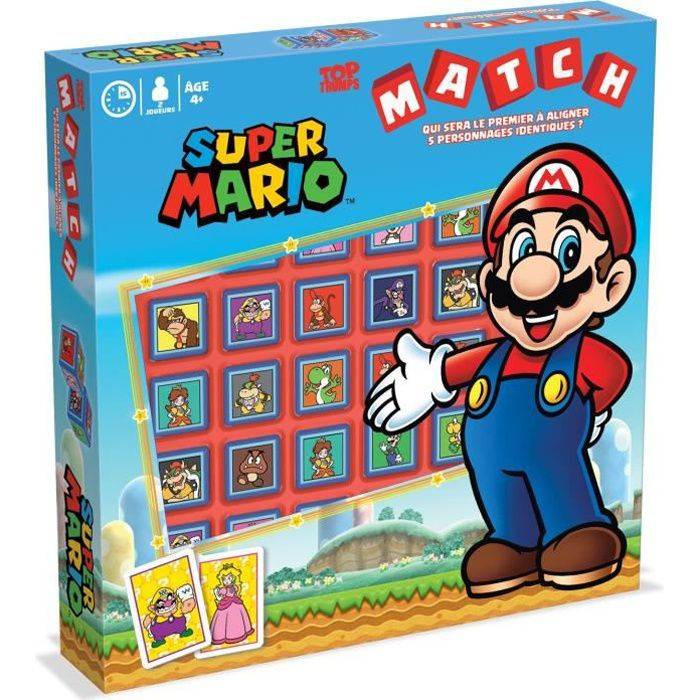 MATCH - Super Mario - Strategiespiel - Französische Version