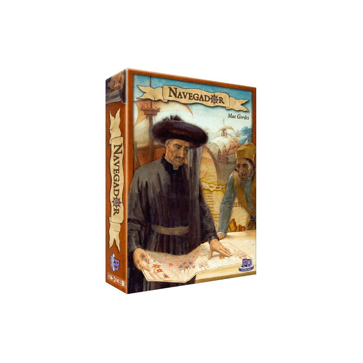 PDVD1012 - Navegador, Brettspiel, für 2-5 Spieler, ab 12 Jahren