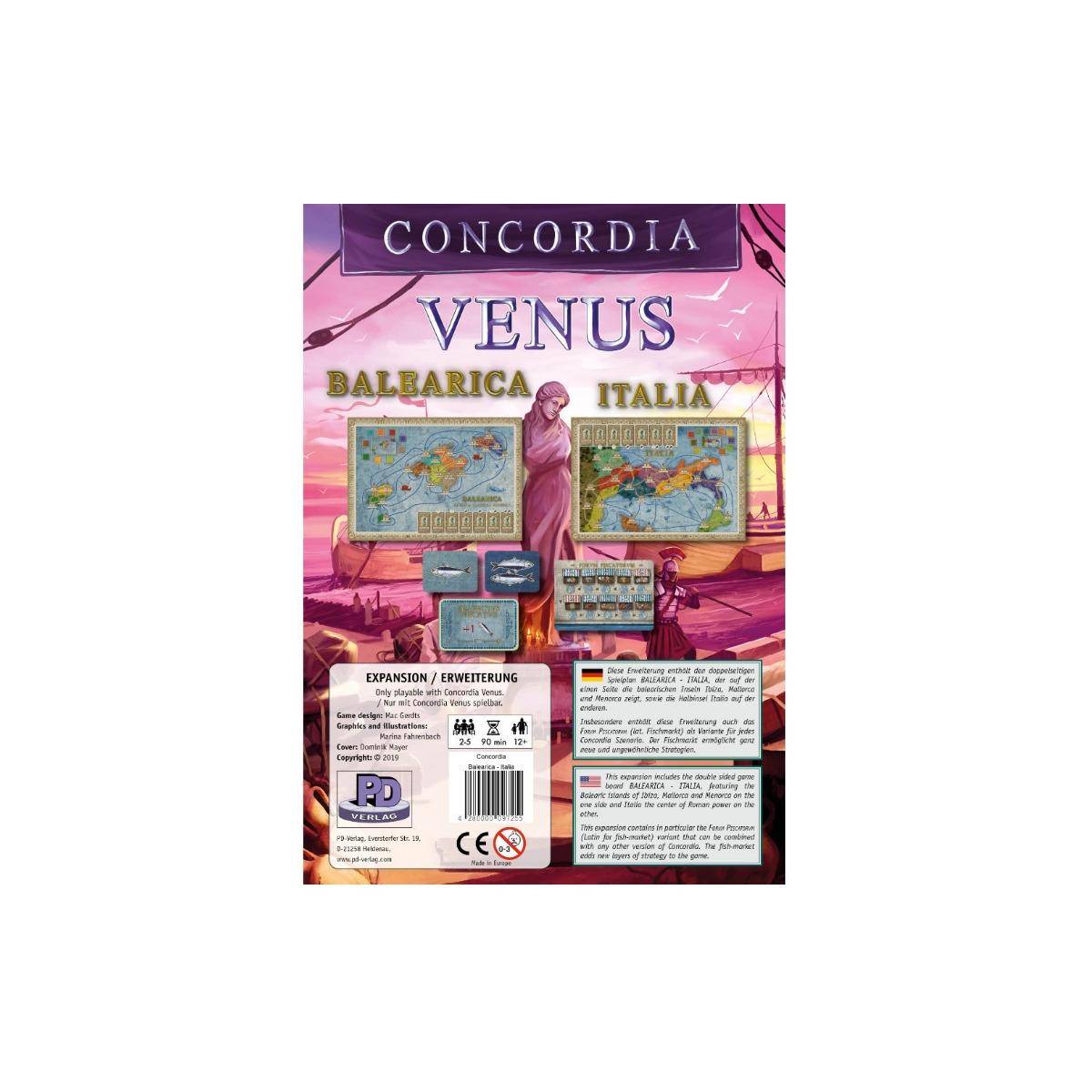 PDVD1007 - Balearica - Italia - Concordia Venus, für 2-6 Spieler (Erweiterung)