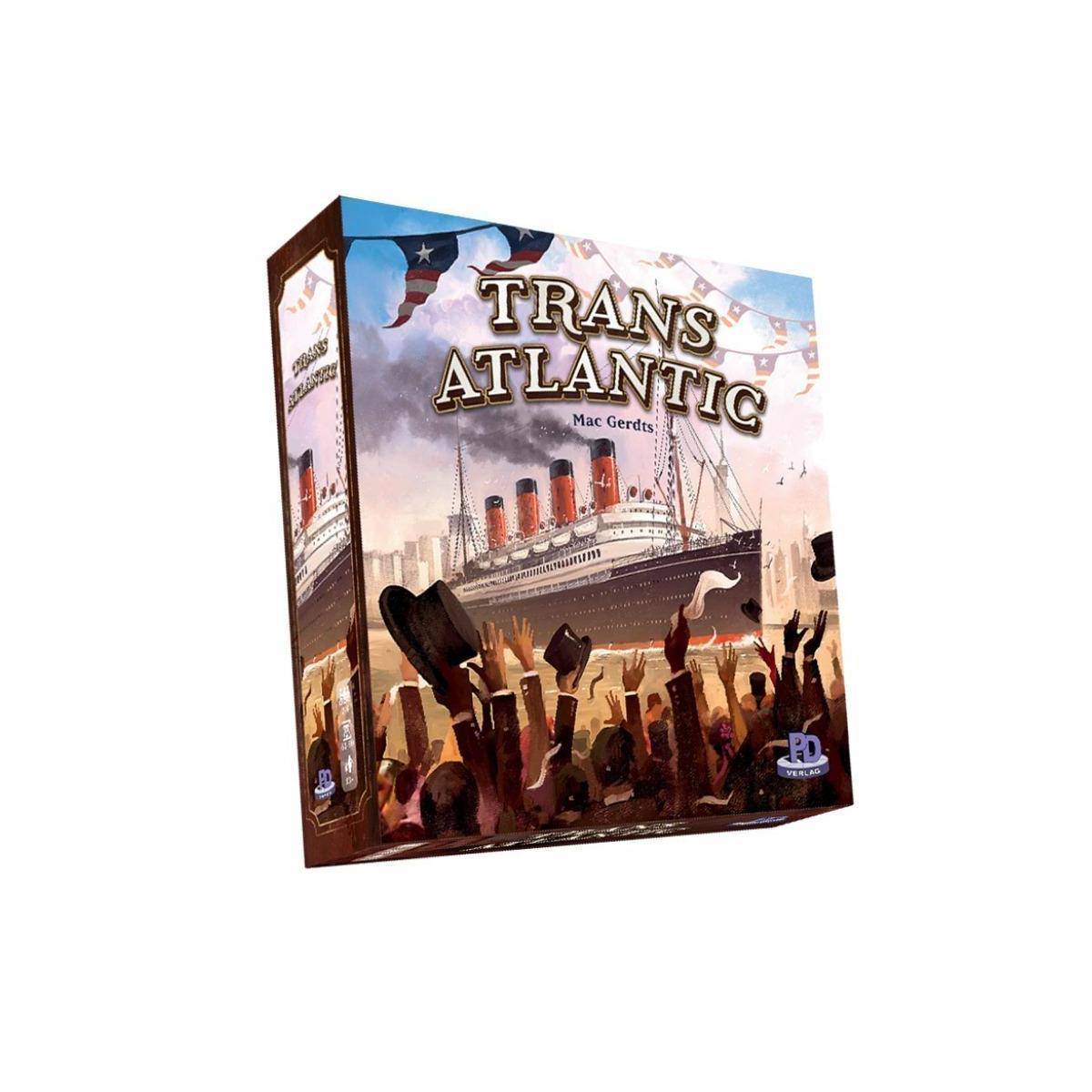 PDV09719 - TransAtlantic, Brettspiel, für 2-4 Spieler, ab 12 Jahren