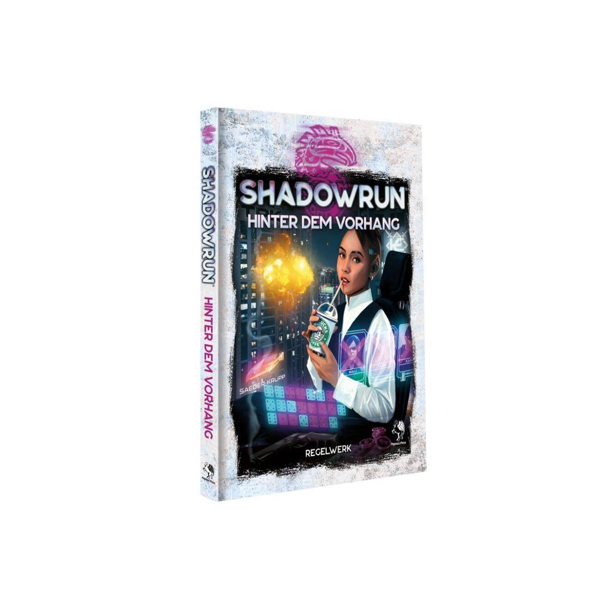 46117G - Shadowrun: Hinter dem Vorhang, Hardcover, 168 Seiten (DE-Ausgabe)