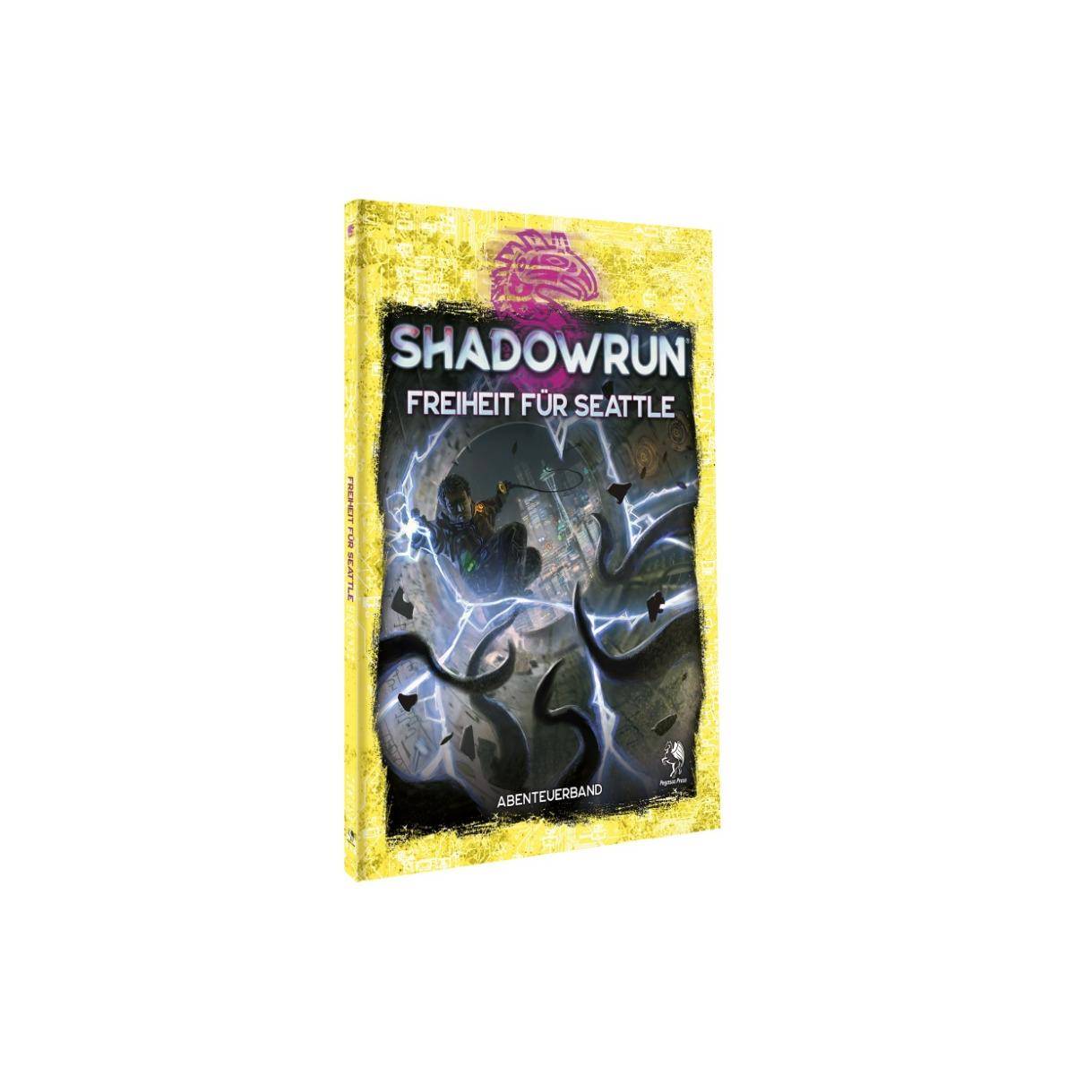 46119G - Shadowrun: Freiheit für Seattle, Softcover, 60 Seiten (DE-Ausgabe)