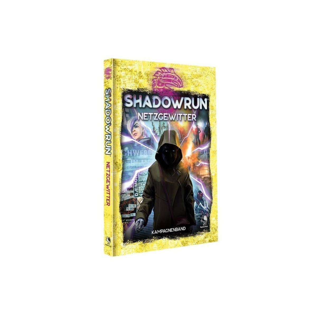 46121G - Shadowrun: Netzgewitter, Hardcover, ab 12 Jahren (DE-Ausgabe)