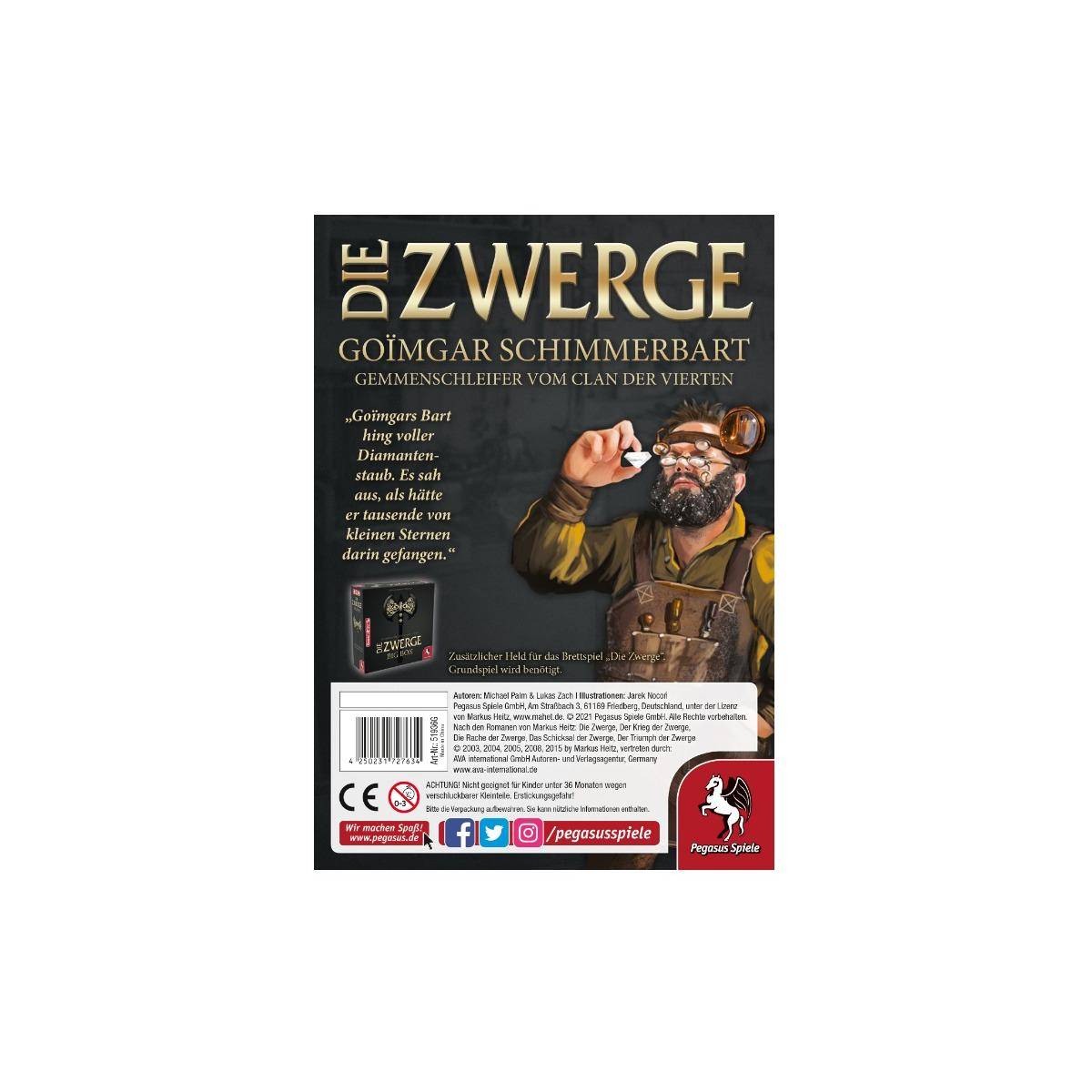 51936G - Goimgar - Charakterpack: Die Zwerge, ab 10 Jahren (Erweiterung, DE-Ausgabe)