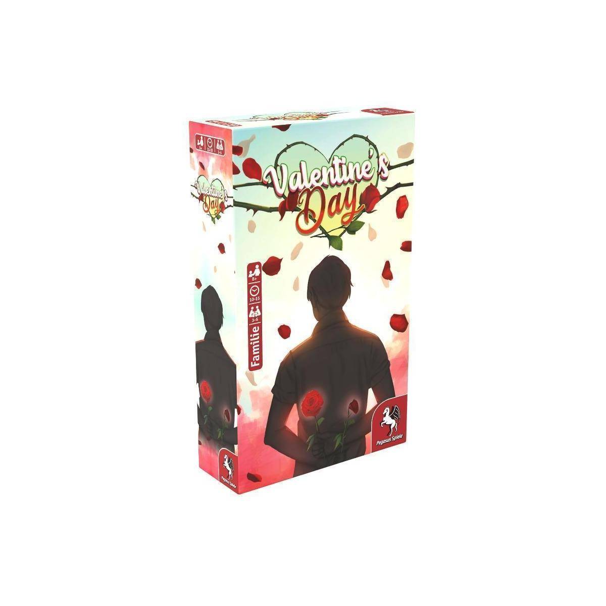 57110G - Valentines Day, Kartenspiel, 3-6 Spieler, ab 8 Jahren (DE-Ausgabe)