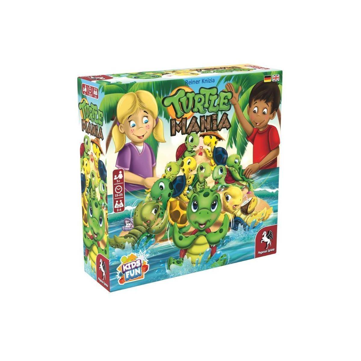 65500G - Turtle Mania, Brett-/Figurenspiel, für 2-4 Spieler, ab 5 Jahren