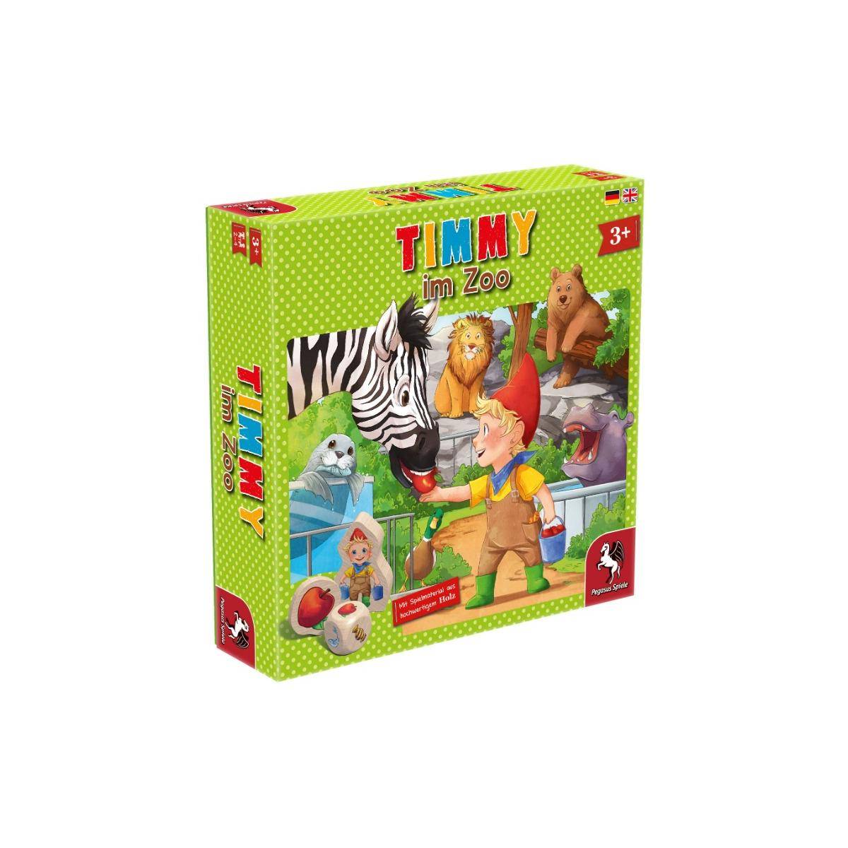 66026G - Timmy im Zoo, Brettspiel, für 2-4 Spieler, ab 3 Jahren