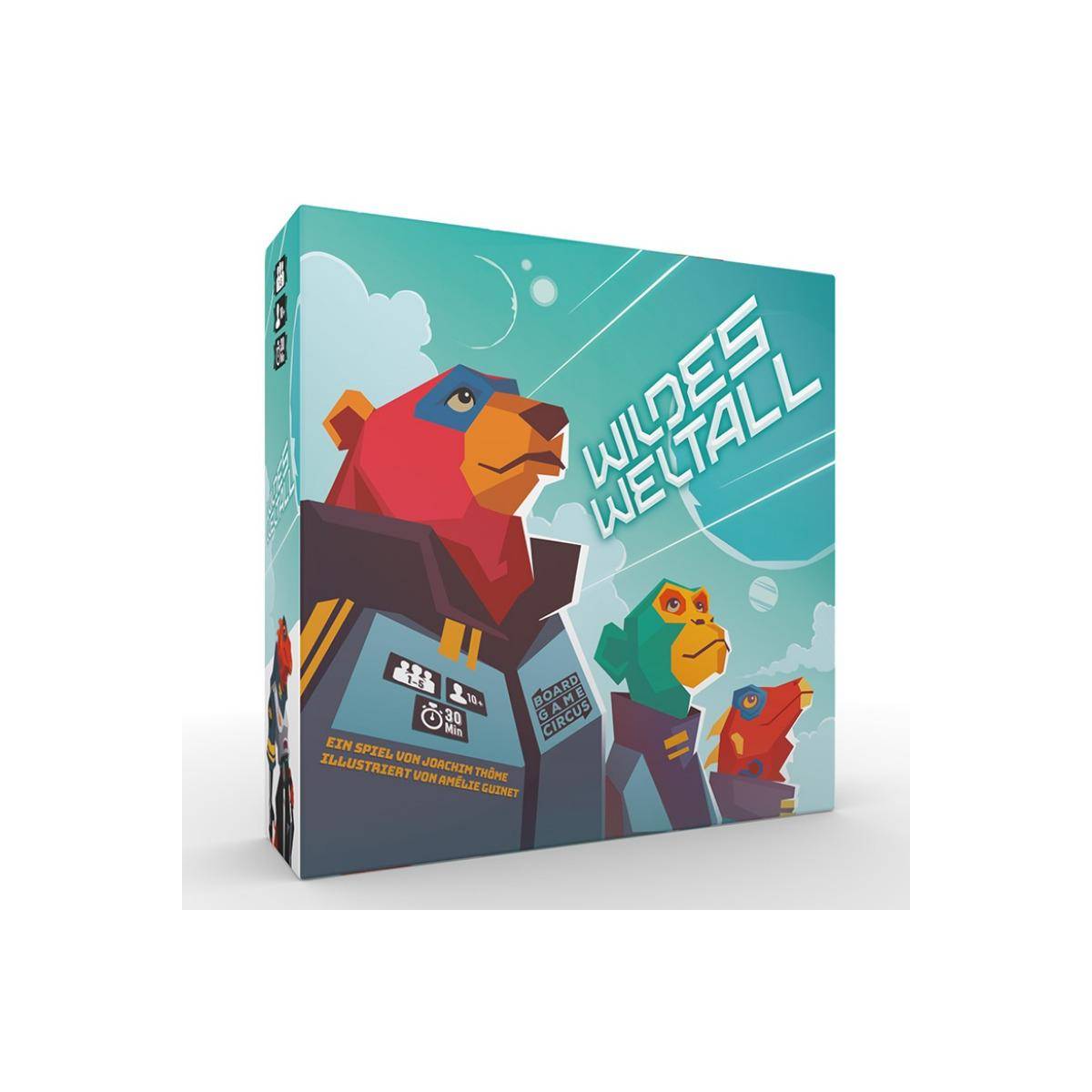 BGC19555 - Wildes Weltall, Kartenspiel, 1-5 Spieler, ab 10 Jahren (DE-Ausgabe)