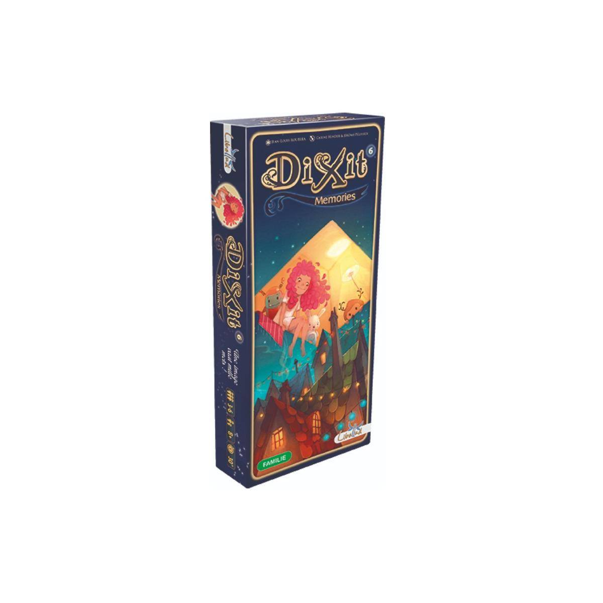 003138 - Dixit 6 - Memories, Kartenspiel, 3-6 Spieler, ab 8 Jahren (DE-Ausgabe)