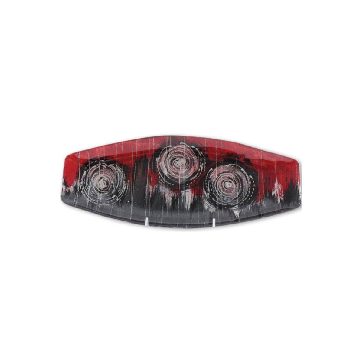550343 - Glasplatte "Algion" oval, 34cm