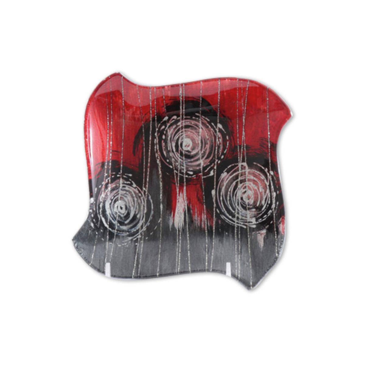 550348 - Glasplatte "Algion" Viereck, 15cm