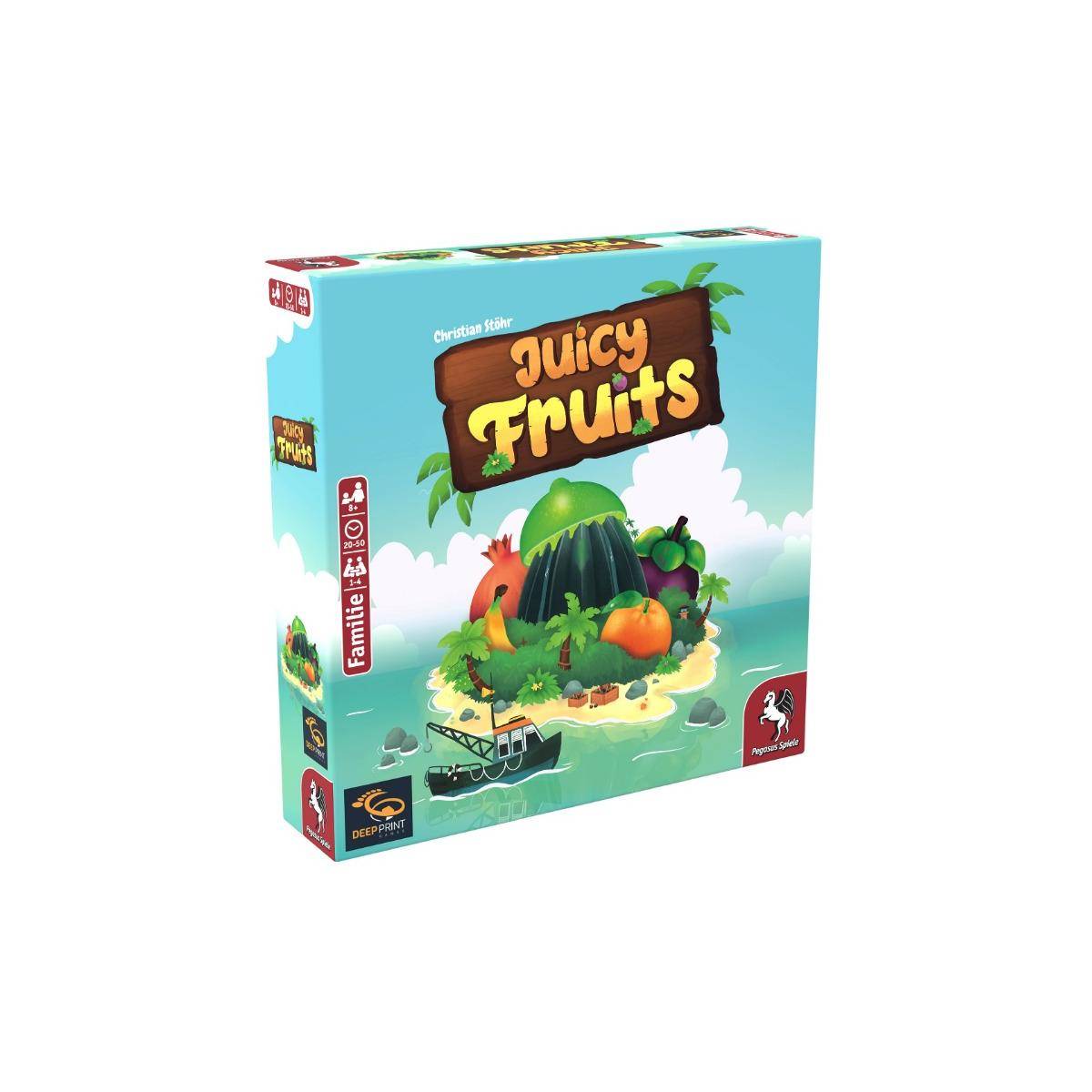 57802G - Juicy Fruits, Brettspiel, 1-4 Spieler, ab 8 Jahren (DE-Ausgabe)