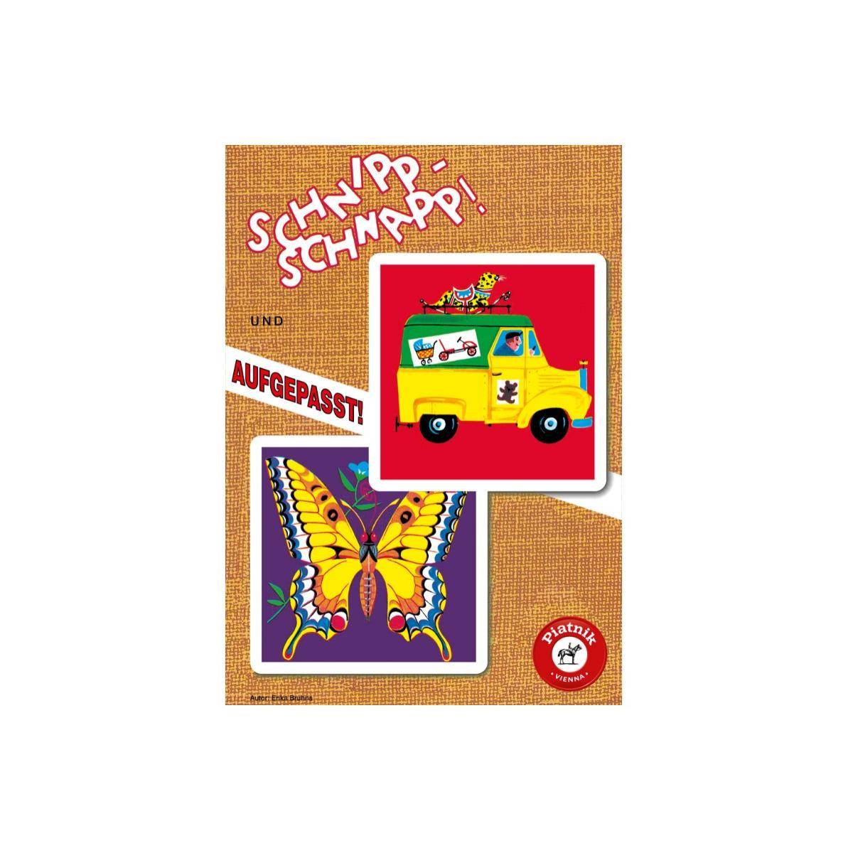 4264 - Schnipp Schnapp - Kartenspiel, 2-6 Spieler, ab 3 Jahren (DE-Ausgabe)