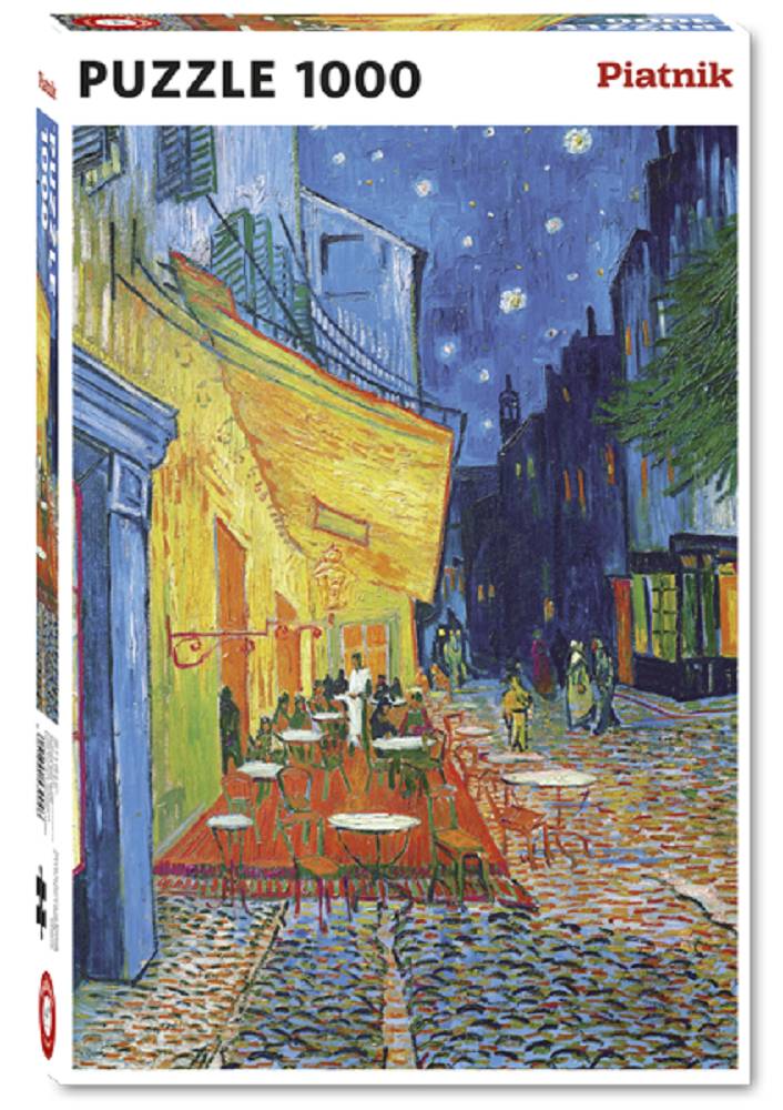 Piatnik 539046 Vincent van Gogh Cafeterrasse am Abend 1000 Teile Puzzle