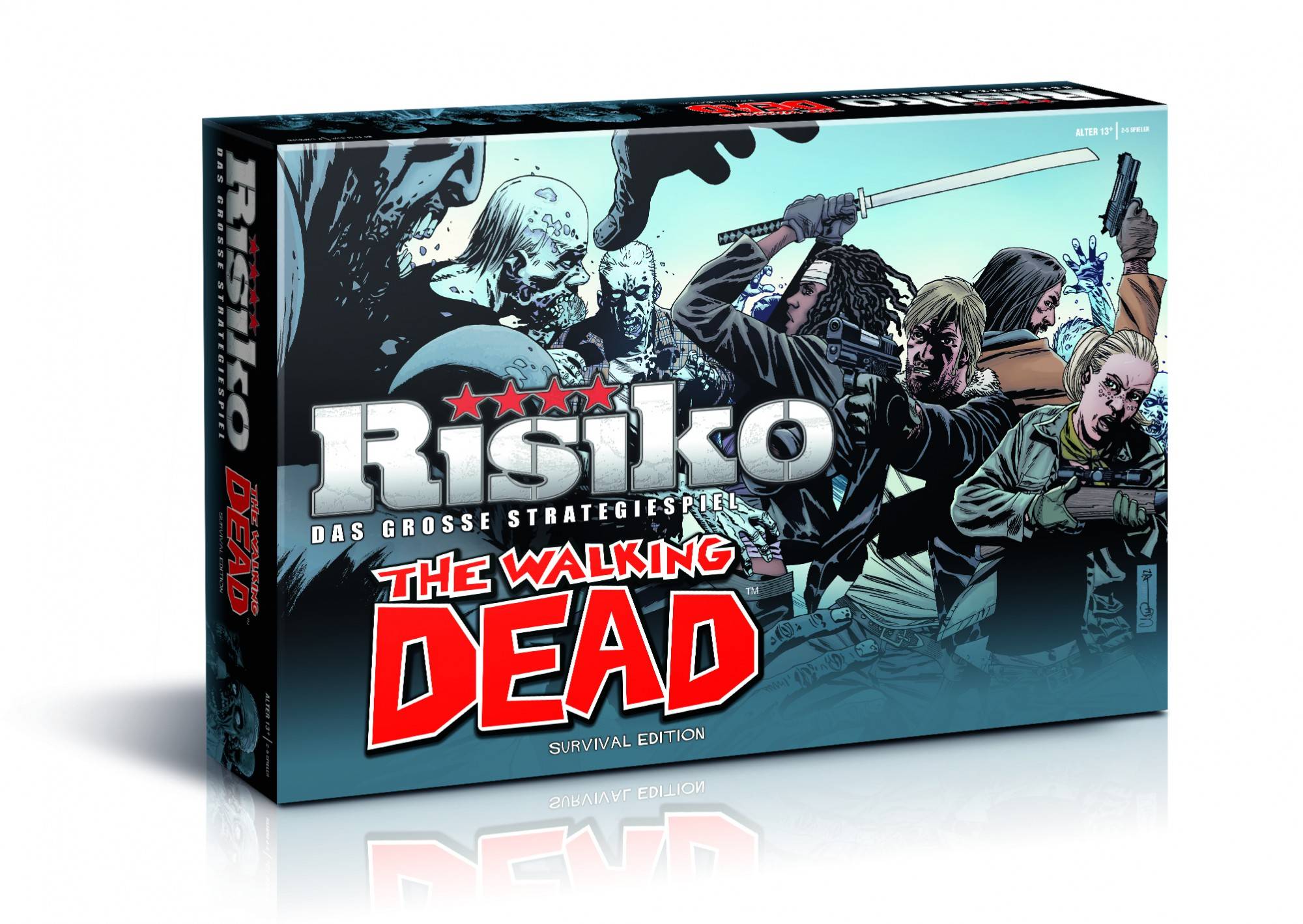 Risiko - The Walking Dead Dead Deutsch Spiel Edition Brettspiel Gesellschaftsspiel