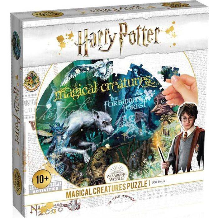 HARRY POTTER UND DIE MAGISCHEN KREATUREN PUZZLE 500 STÜCKE - NEUE AUSGABE