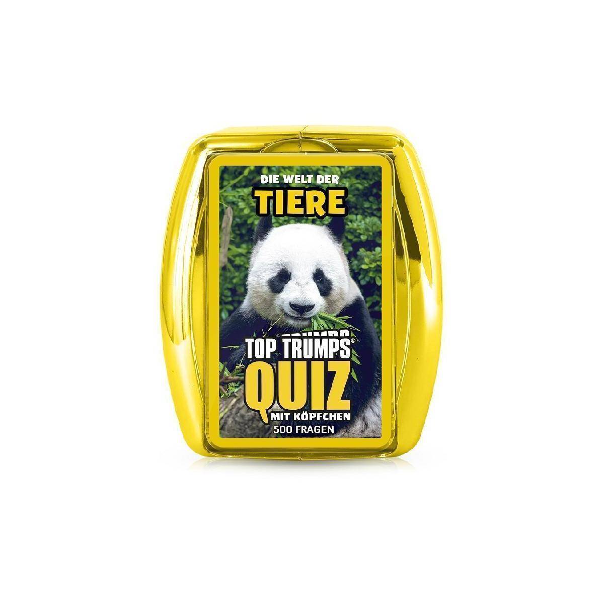 WIN47339 - Top Trumps Quiz: Welt der Tiere - Wissensspiel, für 2 Spieler, ab 8 Jahren (DE-Ausgabe)