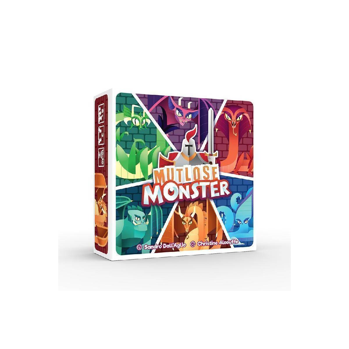 BGC19556 - Mutlose Monster, Brettspiel, für 2 Spieler, ab 8 Jahren (DE-Ausgabe)