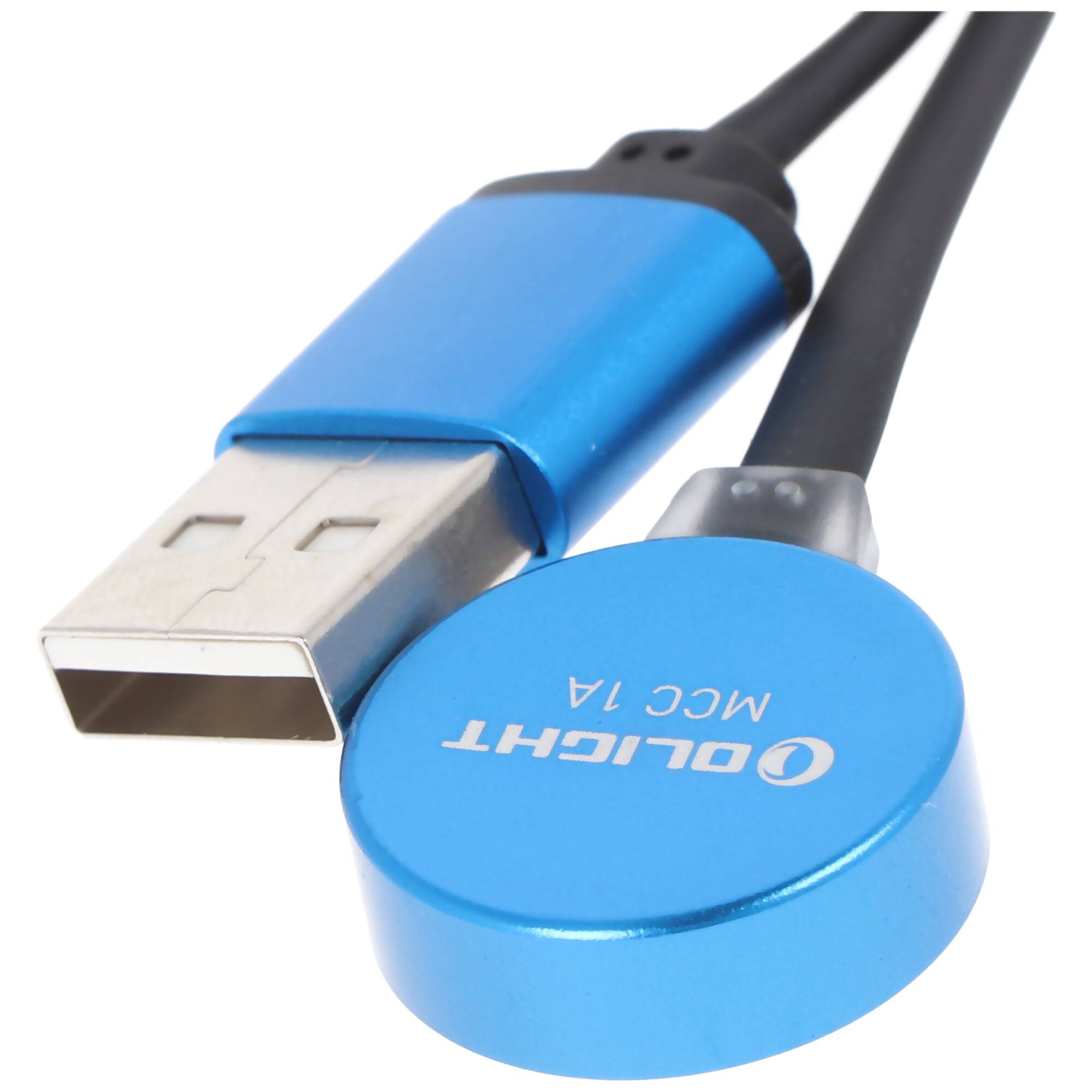 Olight MCC-1A magnetisches Ladekabel passend für M2R, S1R, S2R, H1R, Warrior X, MCC1A USB-Ladekabel